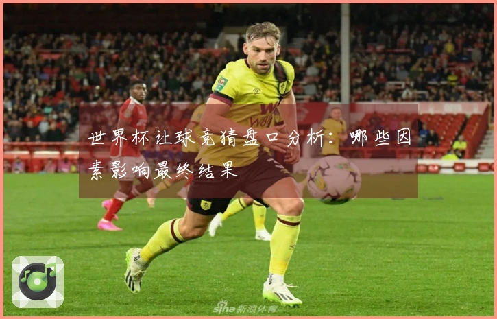 世界杯让球竞猜盘口分析：哪些因素影响最终结果