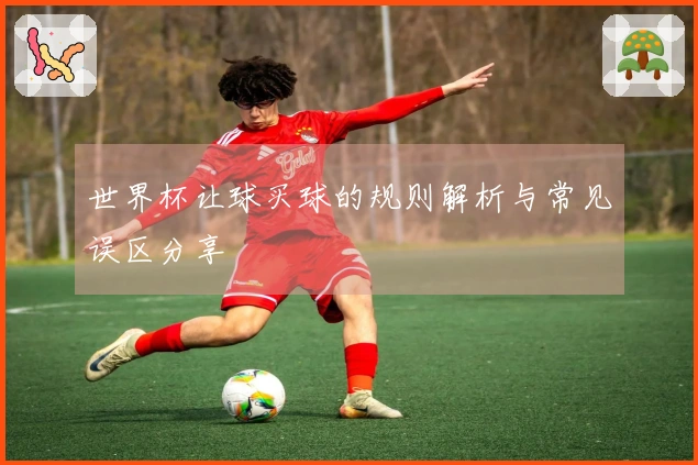 世界杯让球买球的规则解析与常见误区分享